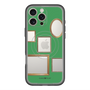 スリムプロテクションプレミアムケース with MagSafe［ Photo Frames - Green ］