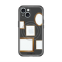 スリムプロテクションプレミアムケース with MagSafe［ Photo Frames - Gray ］