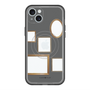 スリムプロテクションプレミアムケース with MagSafe［ Photo Frames - Gray ］