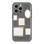 スリムプロテクションプレミアムケース with MagSafe［ Photo Frames - Gray ］