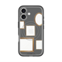 スリムプロテクションプレミアムケース with MagSafe［ Photo Frames - Gray ］