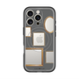 スリムプロテクションプレミアムケース with MagSafe［ Photo Frames - Gray ］