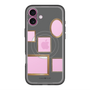 スリムプロテクションプレミアムケース with MagSafe［ Photo Frames - Gray ］