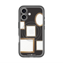 スリムプロテクションプレミアムケース with MagSafe［ Photo Frames - Black ］