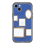 スリムプロテクションプレミアムケース with MagSafe［ Photo Frames - Blue ］