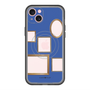 スリムプロテクションプレミアムケース with MagSafe［ Photo Frames - Blue ］