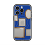 スリムプロテクションプレミアムケース with MagSafe［ Photo Frames - Blue ］