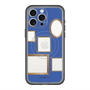 スリムプロテクションプレミアムケース with MagSafe［ Photo Frames - Blue ］