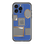 スリムプロテクションプレミアムケース with MagSafe［ Photo Frames - Blue ］