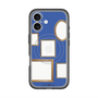 スリムプロテクションプレミアムケース with MagSafe［ Photo Frames - Blue ］