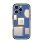 スリムプロテクションプレミアムケース with MagSafe［ Photo Frames - Blue ］