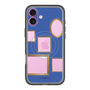 スリムプロテクションプレミアムケース with MagSafe［ Photo Frames - Blue ］
