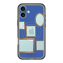 スリムプロテクションプレミアムケース with MagSafe［ Photo Frames - Blue ］