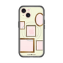 スリムプロテクションプレミアムケース with MagSafe［ Photo Frames - Ivory ］