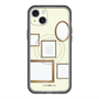 スリムプロテクションプレミアムケース with MagSafe［ Photo Frames - Ivory ］