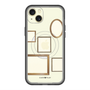 スリムプロテクションプレミアムケース with MagSafe［ Photo Frames - Ivory ］