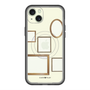 スリムプロテクションプレミアムケース with MagSafe［ Photo Frames - Ivory ］