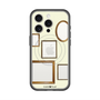 スリムプロテクションプレミアムケース with MagSafe［ Photo Frames - Ivory ］