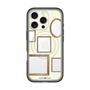 スリムプロテクションプレミアムケース with MagSafe［ Photo Frames - Ivory ］