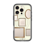 スリムプロテクションプレミアムケース with MagSafe［ Photo Frames - Ivory ］