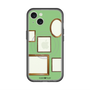 スリムプロテクションプレミアムケース with MagSafe［ Photo Frames - Light Green ］