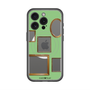 スリムプロテクションプレミアムケース with MagSafe［ Photo Frames - Light Green ］