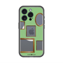 スリムプロテクションプレミアムケース with MagSafe［ Photo Frames - Light Green ］