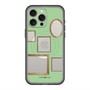 スリムプロテクションプレミアムケース with MagSafe［ Photo Frames - Light Green ］
