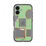 スリムプロテクションプレミアムケース with MagSafe［ Photo Frames - Light Green ］