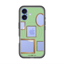 スリムプロテクションプレミアムケース with MagSafe［ Photo Frames - Light Green ］
