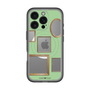 スリムプロテクションプレミアムケース with MagSafe［ Photo Frames - Light Green ］