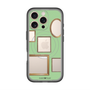 スリムプロテクションプレミアムケース with MagSafe［ Photo Frames - Light Green ］