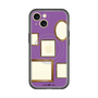 スリムプロテクションプレミアムケース with MagSafe［ Photo Frames - Purple ］
