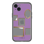 スリムプロテクションプレミアムケース with MagSafe［ Photo Frames - Purple ］