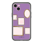 スリムプロテクションプレミアムケース with MagSafe［ Photo Frames - Purple ］