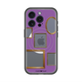 スリムプロテクションプレミアムケース with MagSafe［ Photo Frames - Purple ］