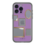 スリムプロテクションプレミアムケース with MagSafe［ Photo Frames - Purple ］