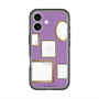スリムプロテクションプレミアムケース with MagSafe［ Photo Frames - Purple ］