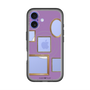 スリムプロテクションプレミアムケース with MagSafe［ Photo Frames - Purple ］