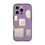 スリムプロテクションプレミアムケース with MagSafe［ Photo Frames - Purple ］