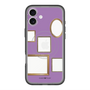 スリムプロテクションプレミアムケース with MagSafe［ Photo Frames - Purple ］