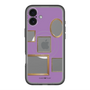 スリムプロテクションプレミアムケース with MagSafe［ Photo Frames - Purple ］