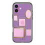 スリムプロテクションプレミアムケース with MagSafe［ Photo Frames - Purple ］