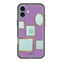 スリムプロテクションプレミアムケース with MagSafe［ Photo Frames - Purple ］