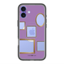 スリムプロテクションプレミアムケース with MagSafe［ Photo Frames - Purple ］
