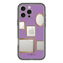 スリムプロテクションプレミアムケース with MagSafe［ Photo Frames - Purple ］