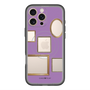 スリムプロテクションプレミアムケース with MagSafe［ Photo Frames - Purple ］