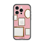 スリムプロテクションプレミアムケース with MagSafe［ Photo Frames - Pink ］