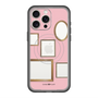 スリムプロテクションプレミアムケース with MagSafe［ Photo Frames - Pink ］