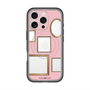 スリムプロテクションプレミアムケース with MagSafe［ Photo Frames - Pink ］